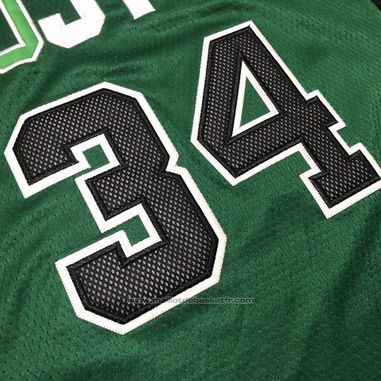 Maillot Boston Celtics Paul Pierce #34 Hardwood Classics Throwback 2007-08 Vert